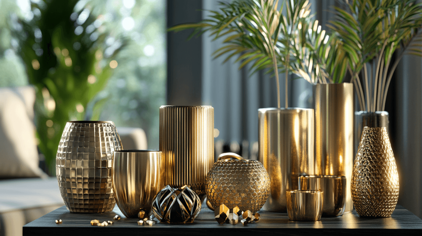 Accessori decorativi in oro: piccoli dettagli con grande effetto