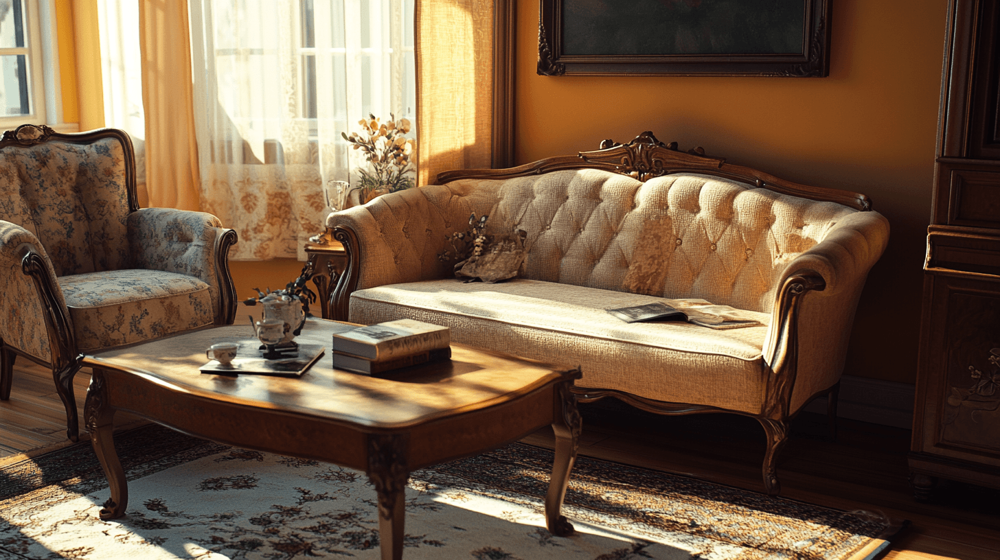 Senza tempo e bello: mobili vintage per un'atmosfera nostalgica