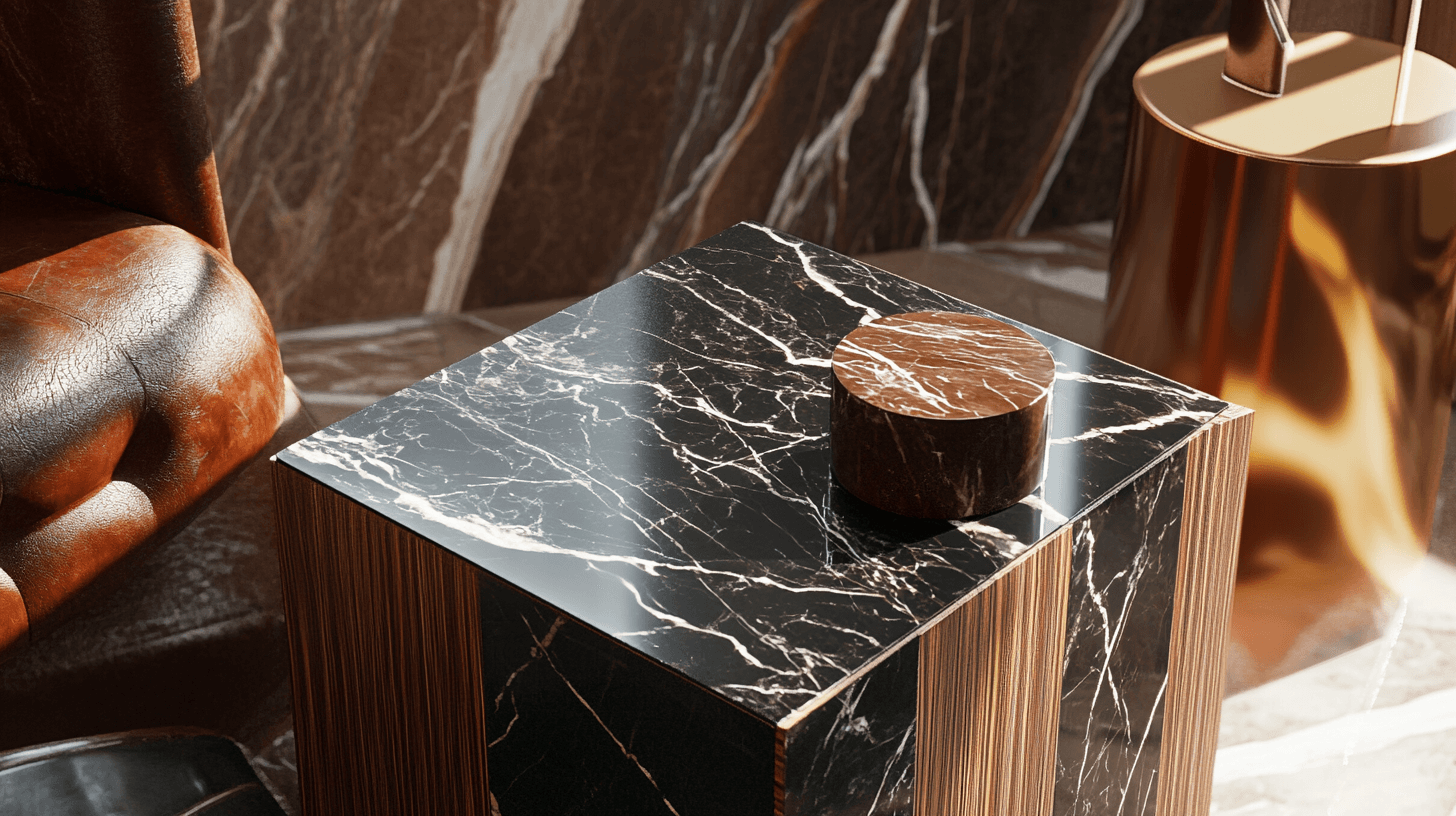 Materiali lussuosi in stile italiano