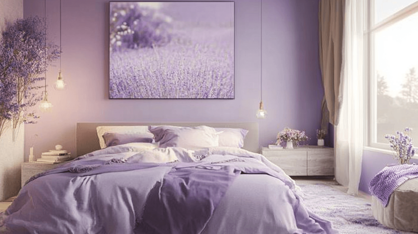 Stili abitativi con colori lavanda: Da moderno a romantico