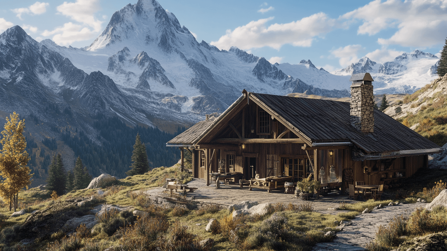 Mountain Lodge: Rustico e accogliente tra le montagne