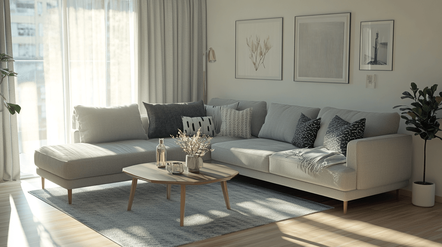 Mobili in grigio chiaro: eleganti e funzionali