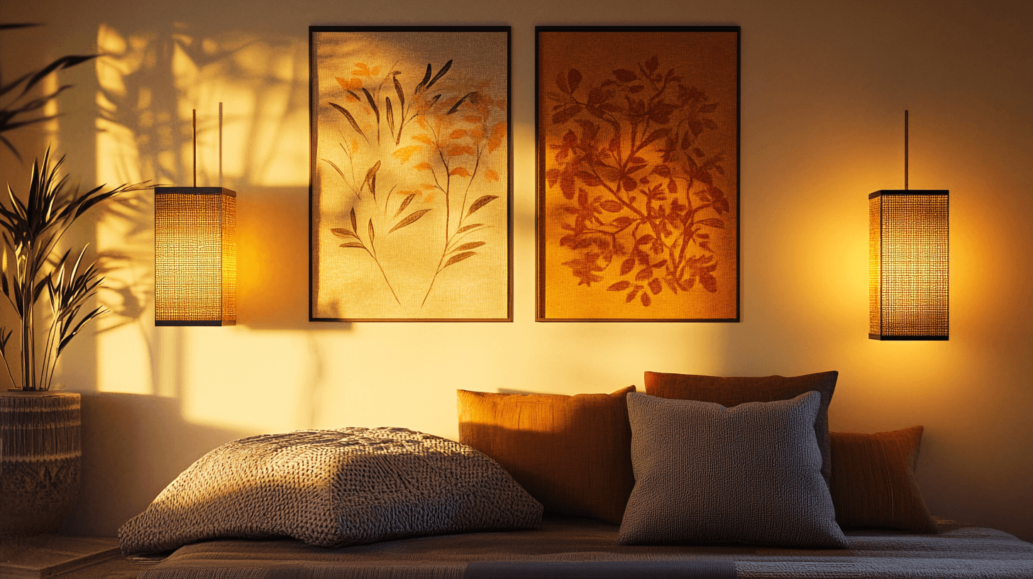 Decorazioni e accessori per un'atmosfera accogliente