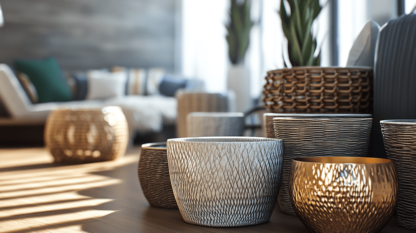 Cesti decorativi: soluzioni di stoccaggio pratiche ed eleganti