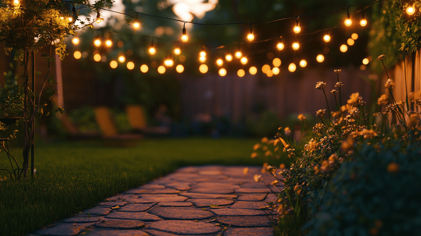 Catene luminose da esterno: illuminazione suggestiva