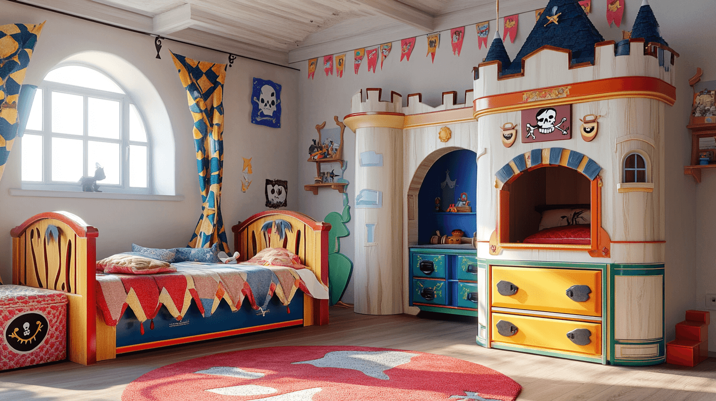 Mobili a tema per la cameretta dei bambini