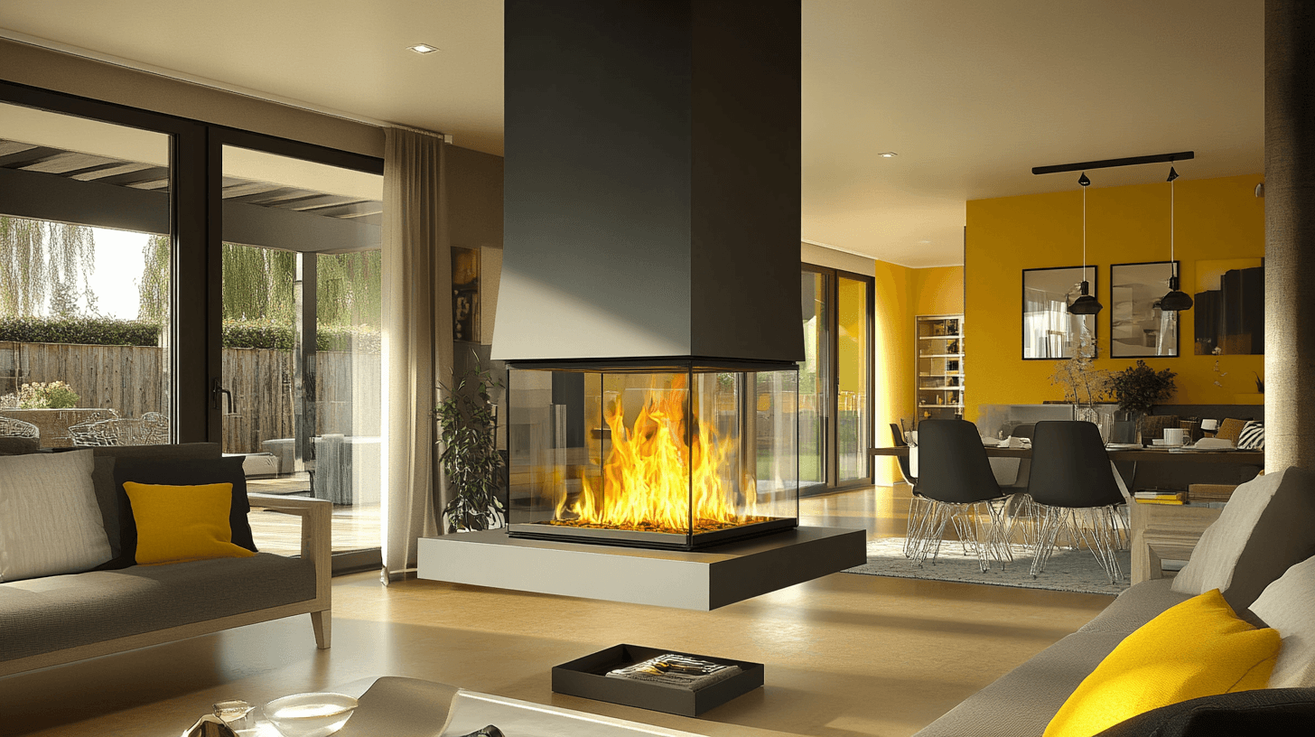 Stufe a legna come elemento di design: integrazione elegante nella tua casa