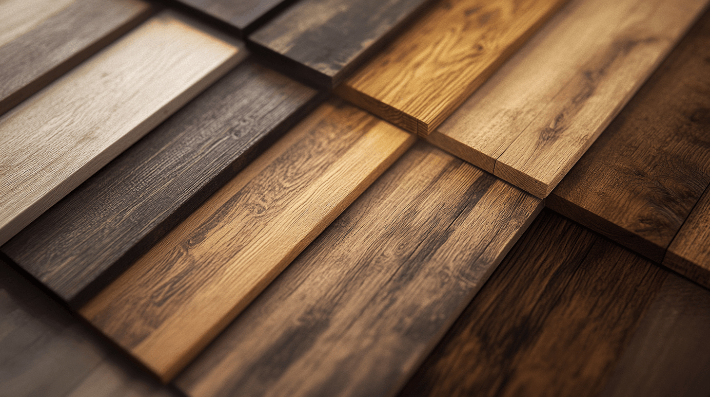 Diverse tipi di legno e il loro effetto