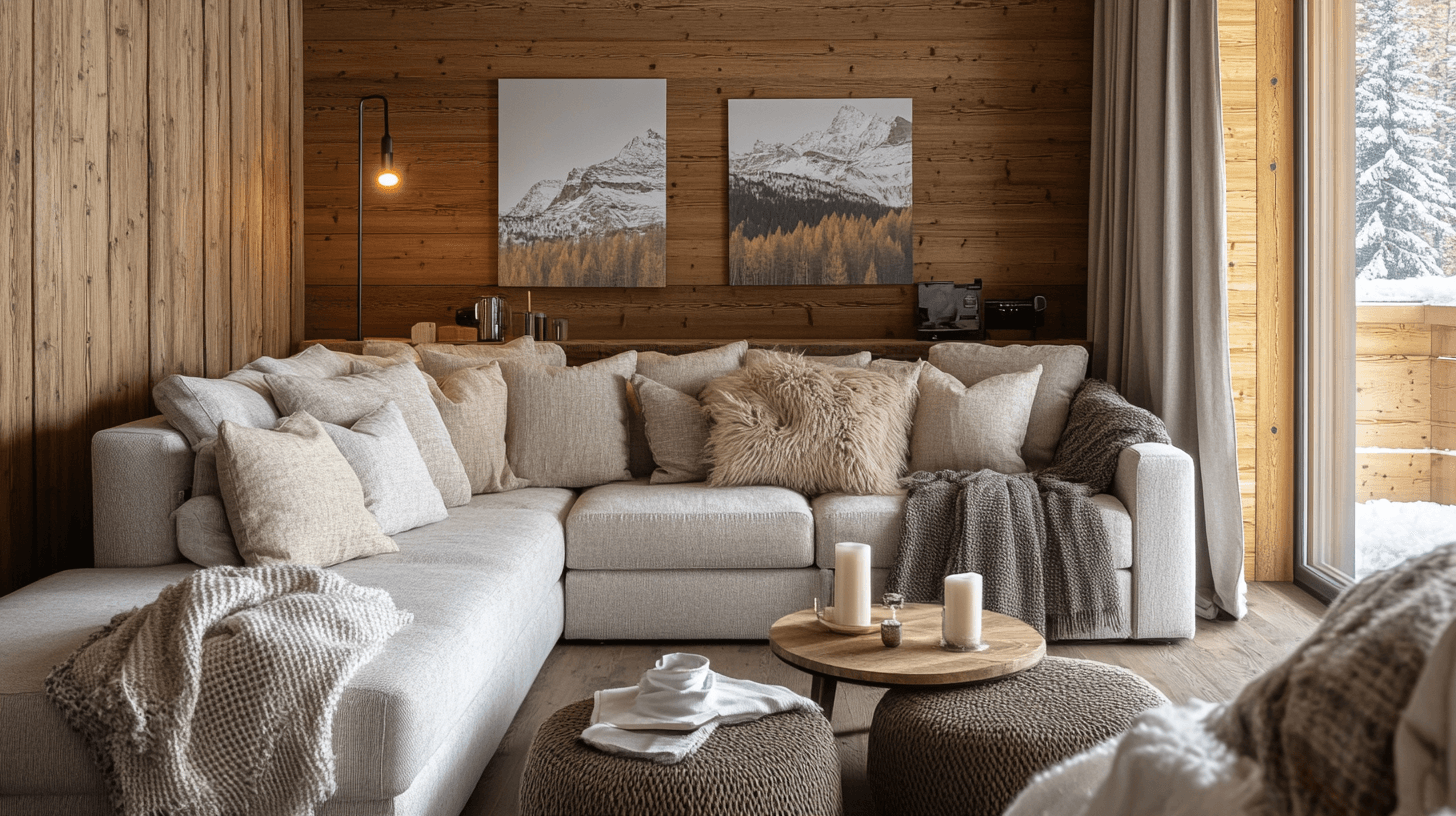 Elementi decorativi per il Mountain Chic