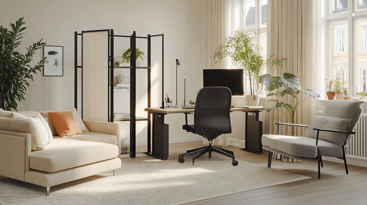 Design intelligente dello spazio per l'home office
