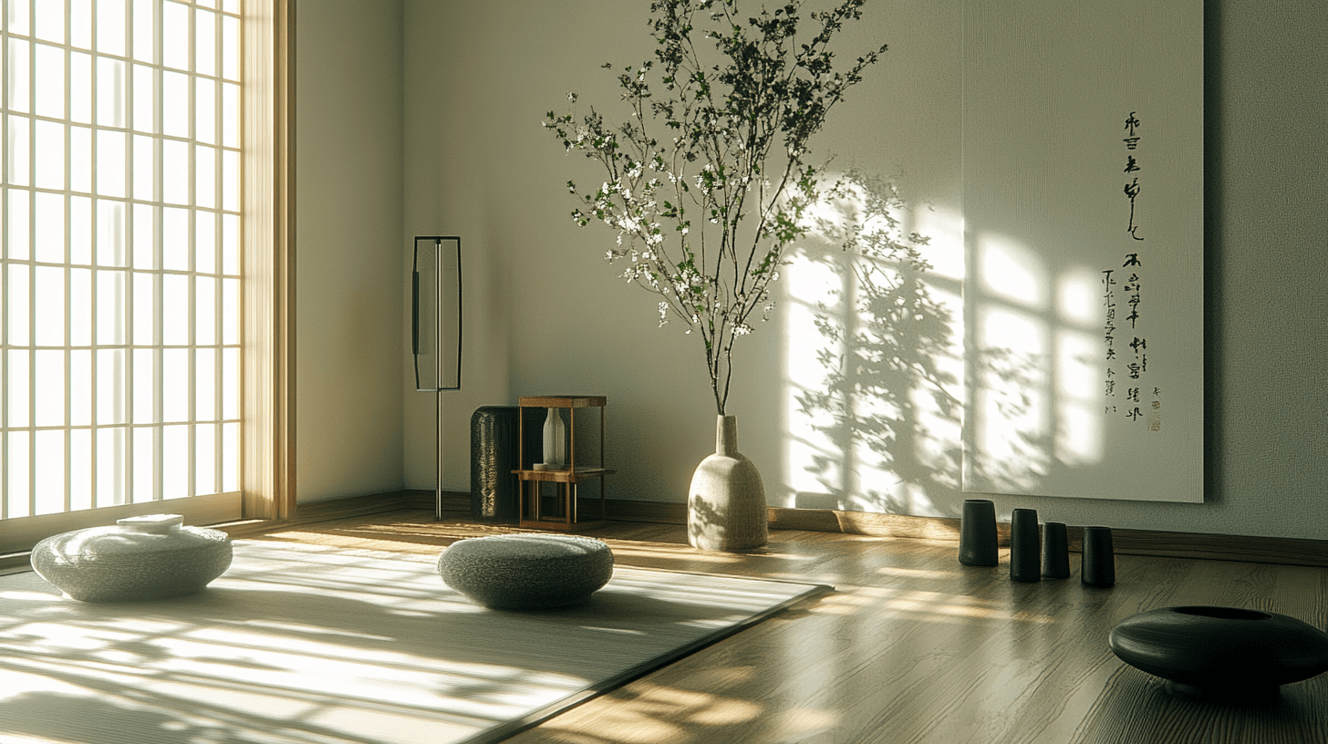 Decorazione in stile Japandi: Meno è di più