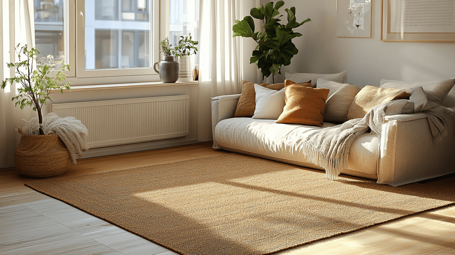 Tappeti in sisal in diversi stili di arredamento