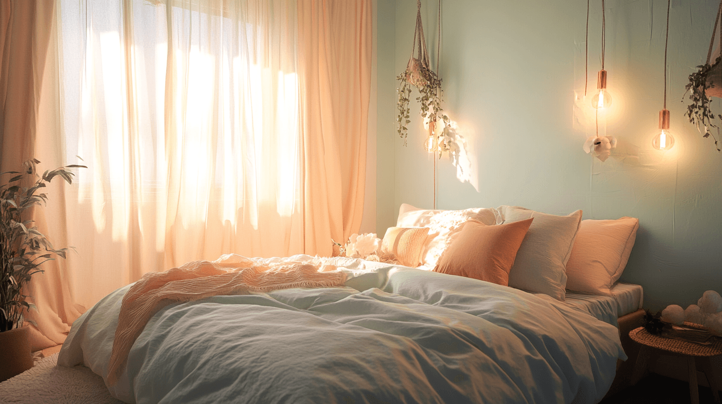 Colori pastello nella camera da letto: Toni delicati per più relax