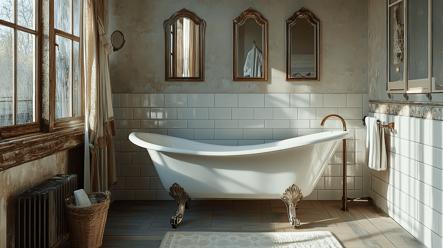 Bagno in stile vintage: Elementi nostalgici per la casa moderna