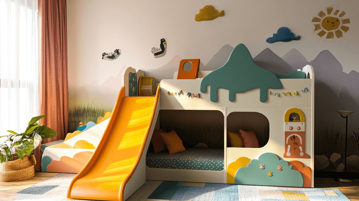 Un posto per giocare: letti da gioco per bambini