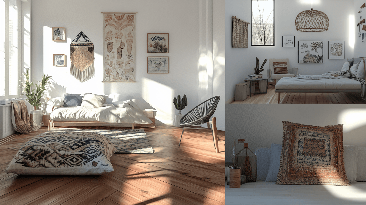 Stili abitativi Scandi-Boho: Come puoi realizzare il look in ogni stanza