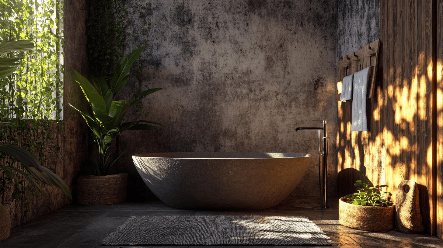 Colori e materiali per il look Contemporary Rustic