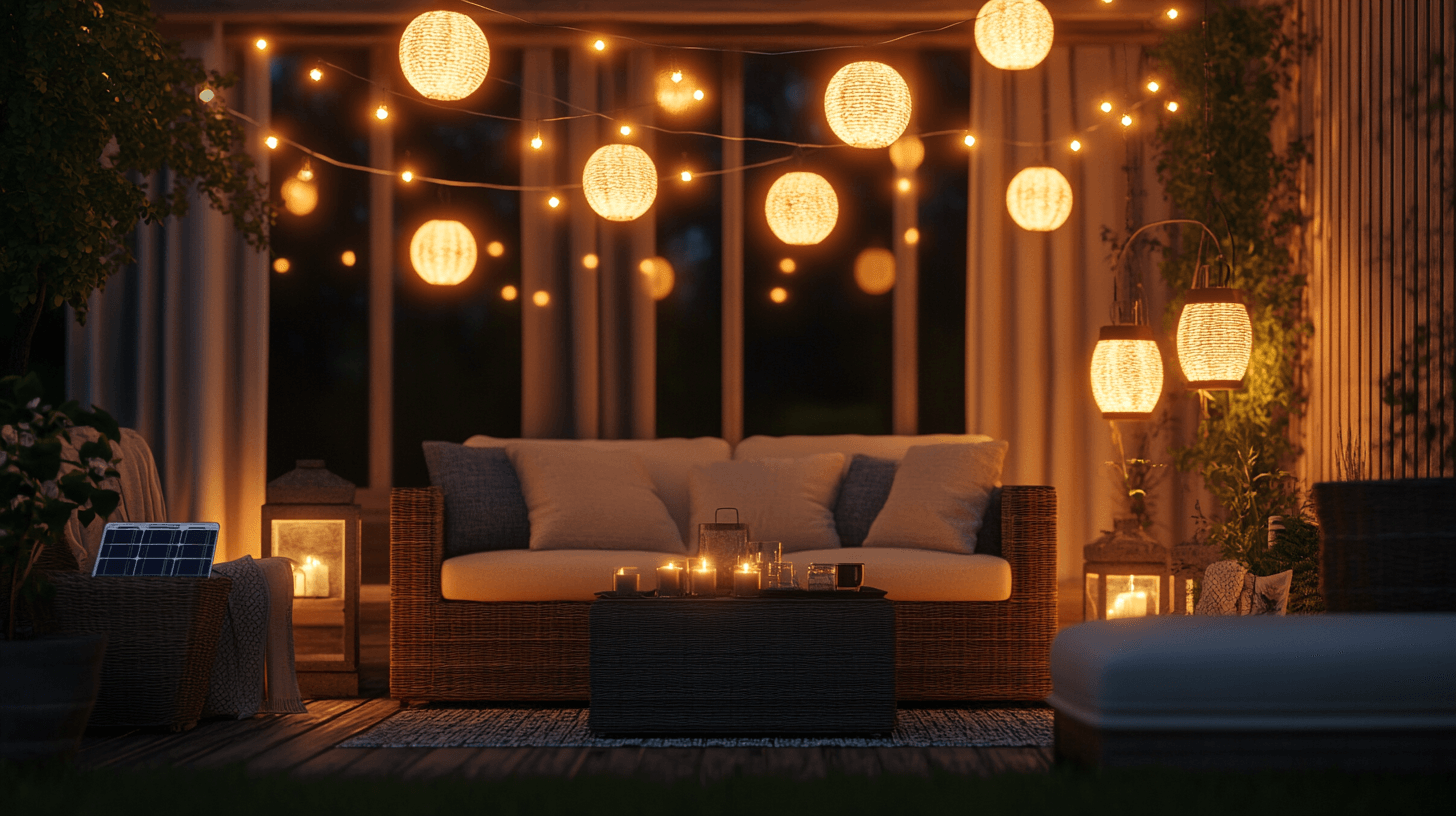 Idee di illuminazione per serate suggestive