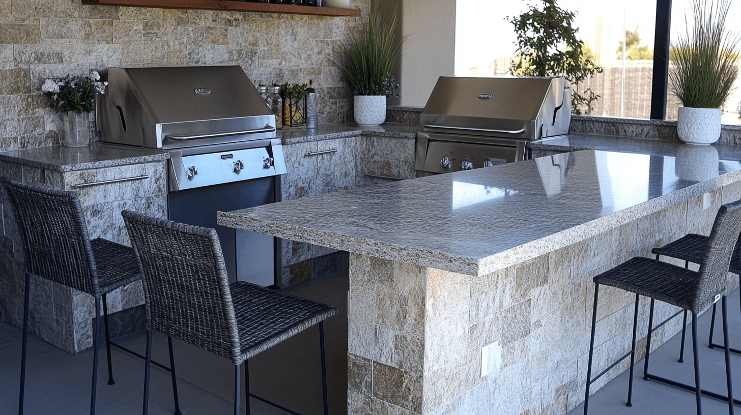 Materiali e design: così la tua cucina all'aperto diventa un'attrazione