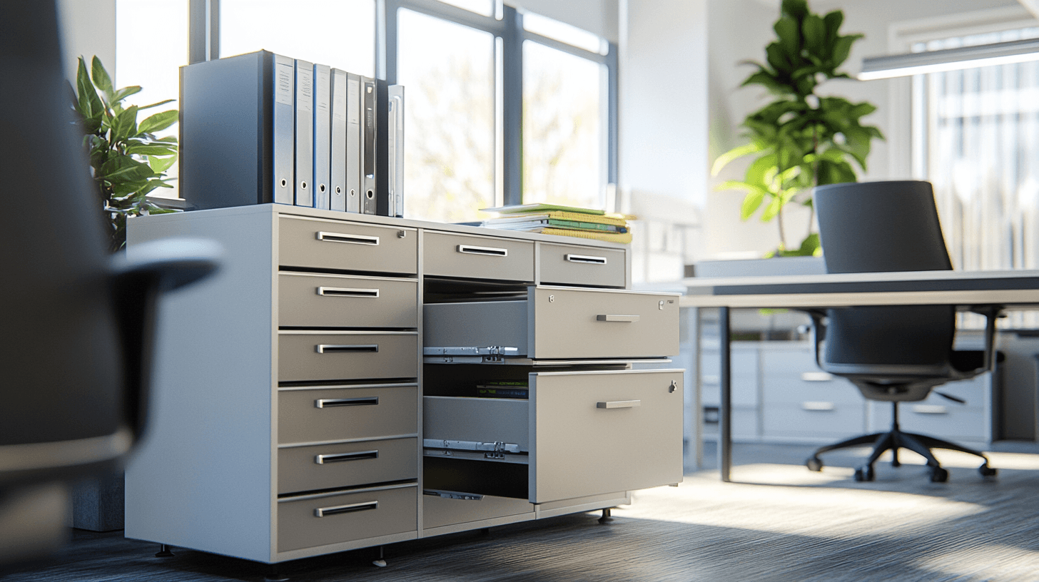 Cassettiere in ufficio: organizzazione efficiente per la vita lavorativa quotidiana