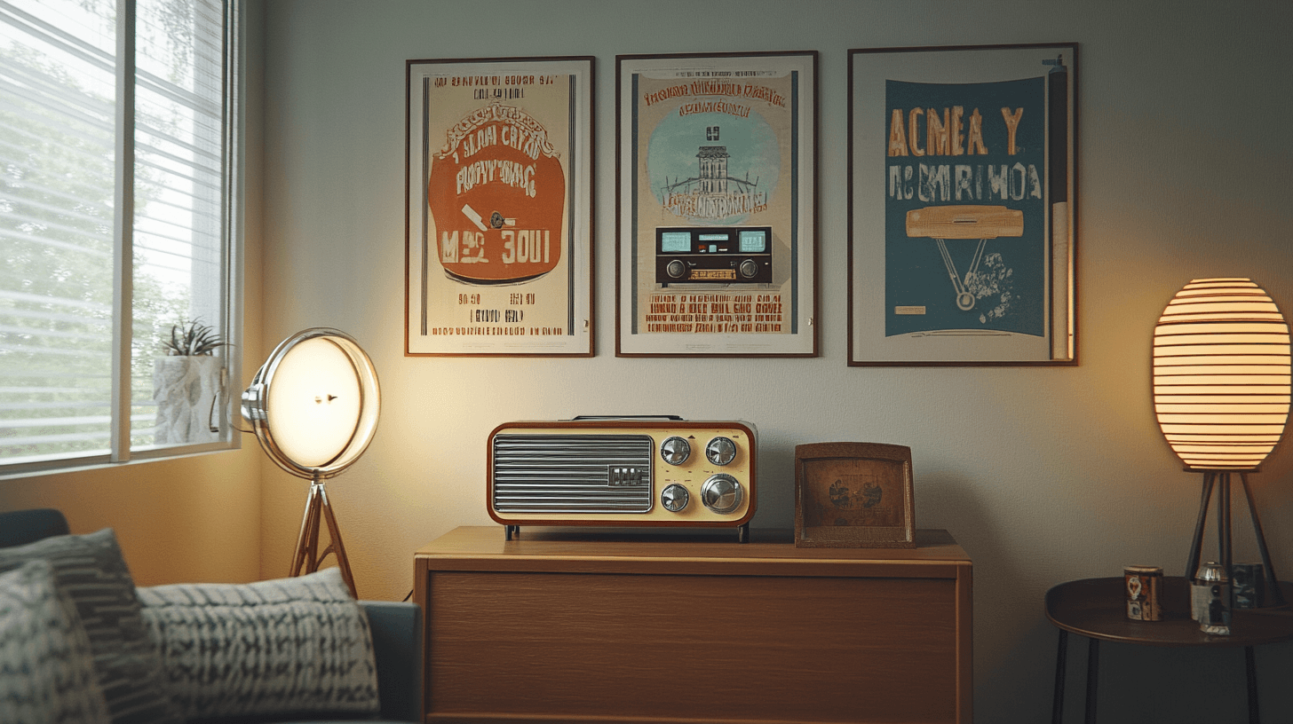 Decorazioni retrò: L'arte della nostalgia