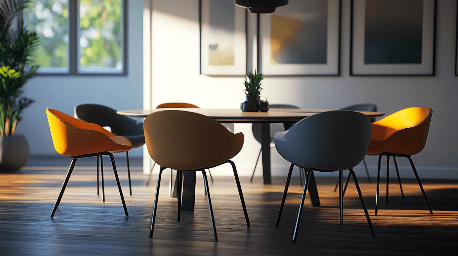 Seduta elegante: sedie di design per sala da pranzo e cucina
