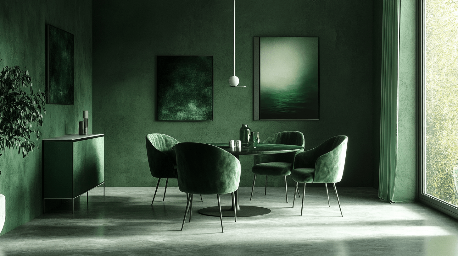 Stili abitativi con verde intenso: Dal moderno al classico