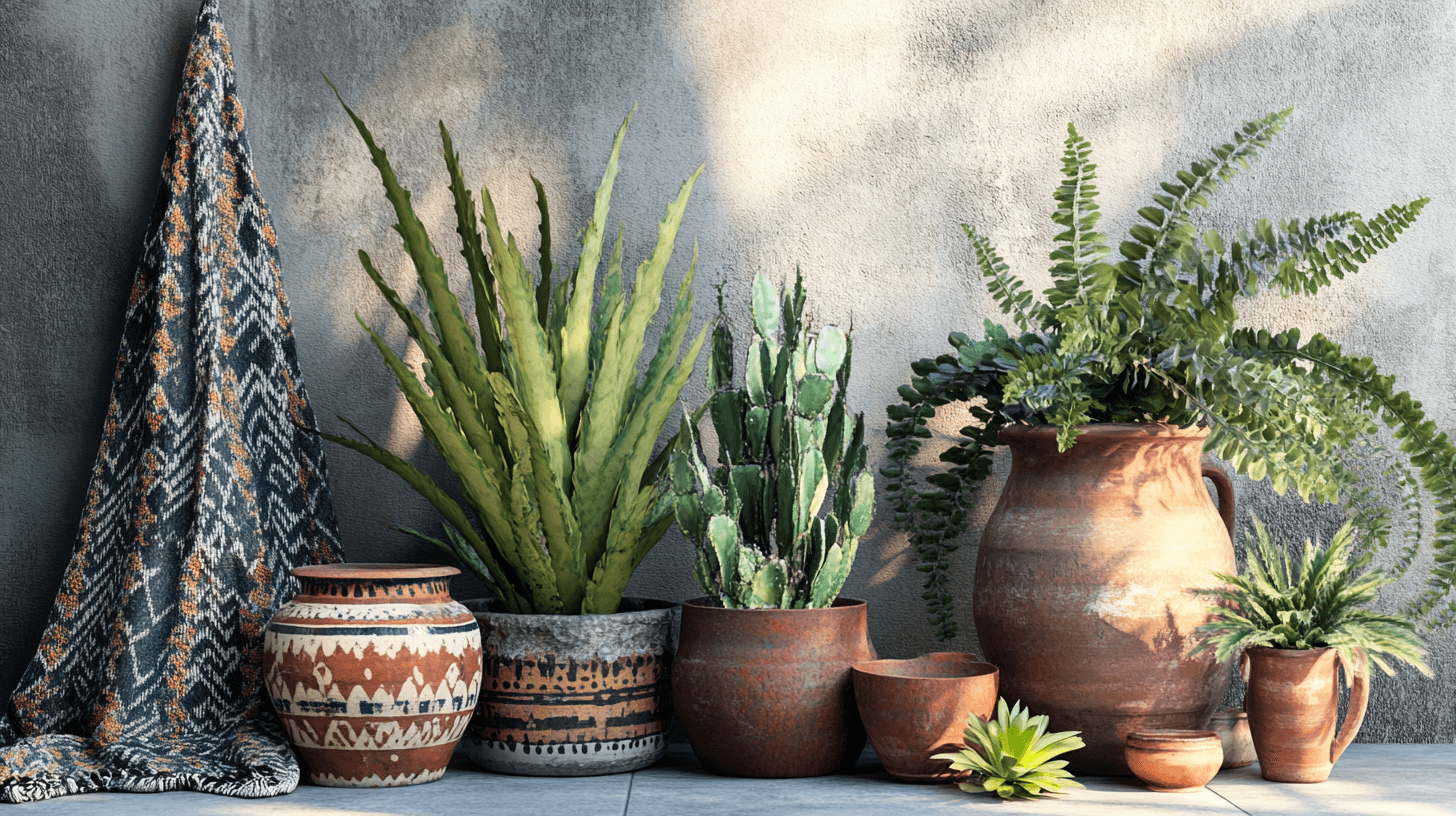 Elementi decorativi per un'atmosfera mediterranea