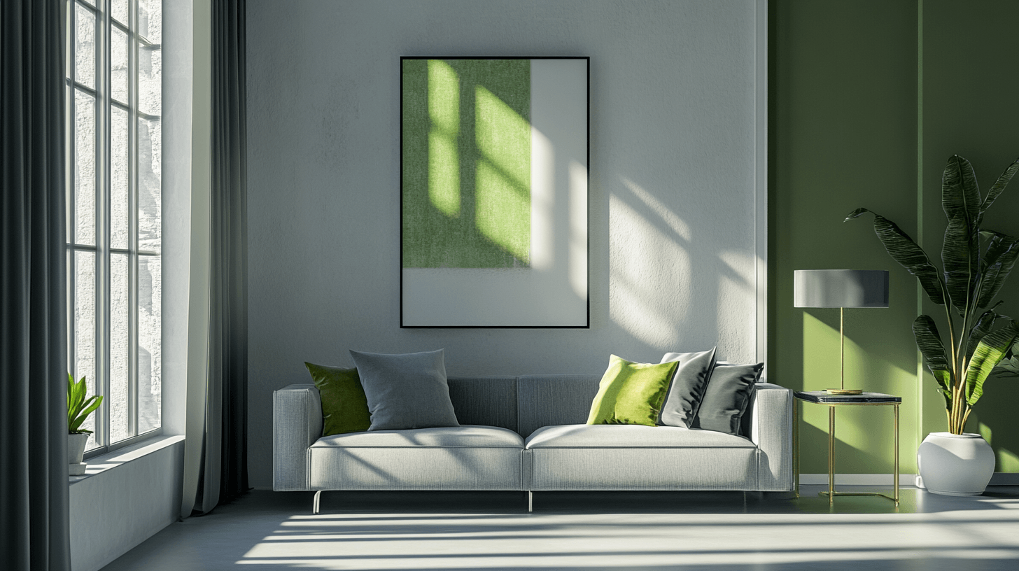 Stili abitativi con grigio e verde: Dal moderno al classico
