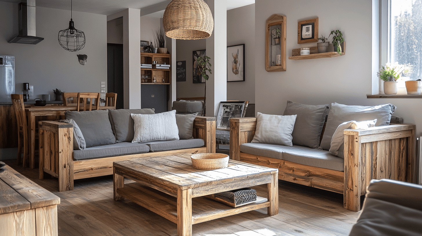 Idee di arredamento eleganti con mobili in legno