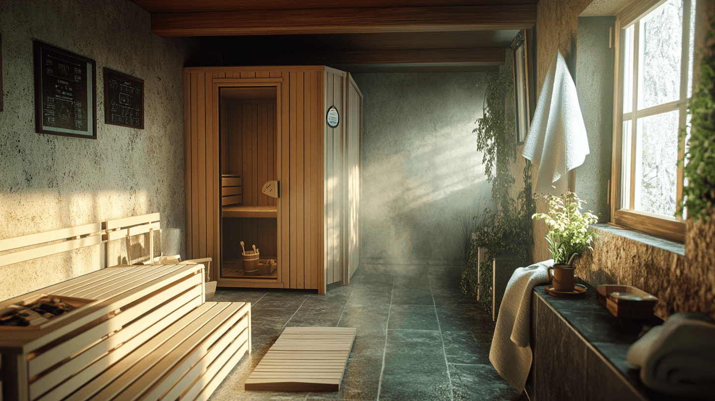 Manutenzione e cura di una sauna integrata nel bagno