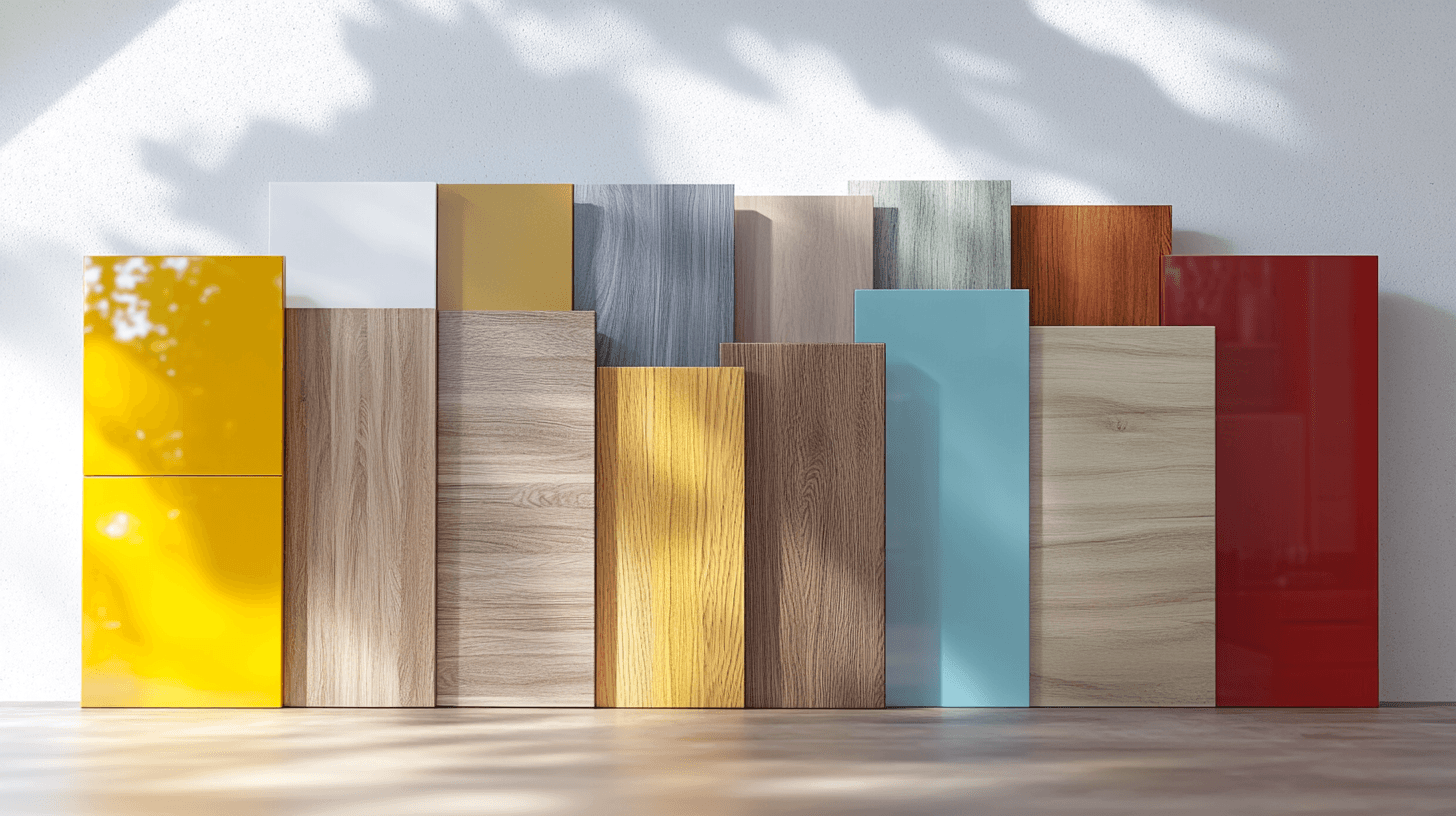 Materiali e superfici per frontali di cucine colorate