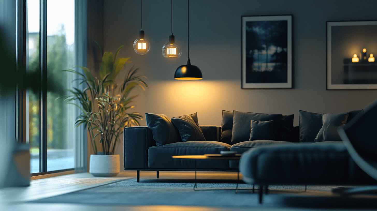 Concetti di illuminazione per diverse aree abitative