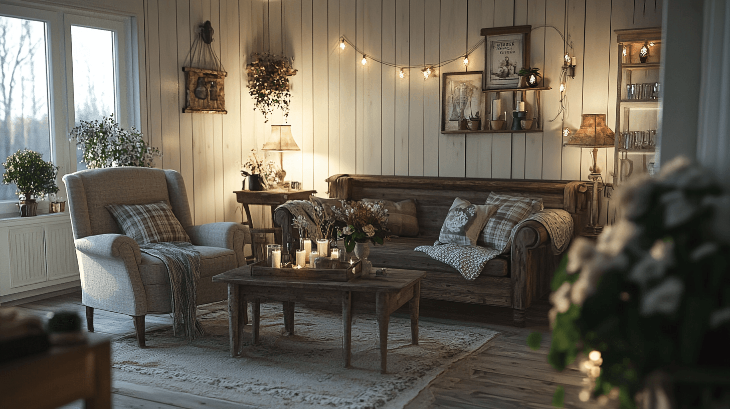 Stile country: Romantica rustica per la casa