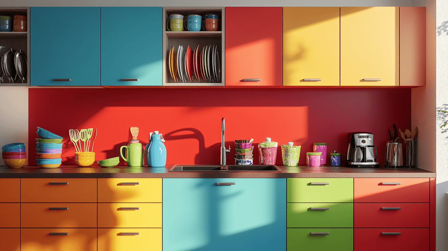 Idee colorate per la cucina
