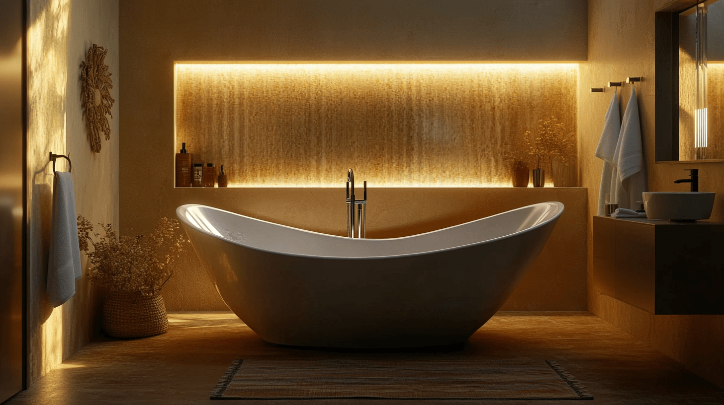 Consigli per progettare un bagno di lusso con vasca da bagno freestanding