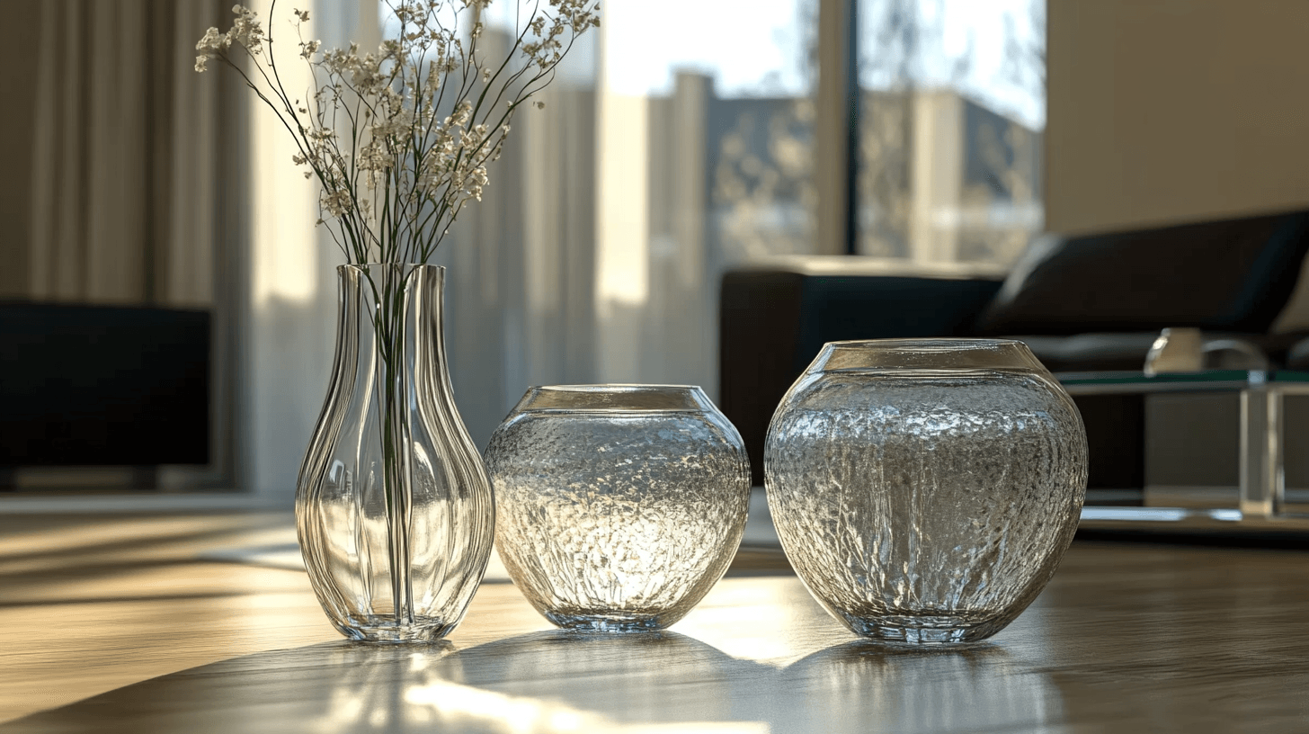 Decorazione con vetro: aggiungere accenti trasparenti