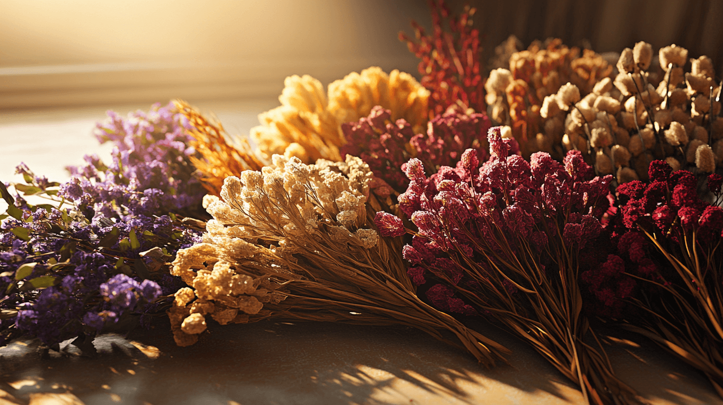 La varietà dei fiori secchi: Quali tipi sono i più adatti?