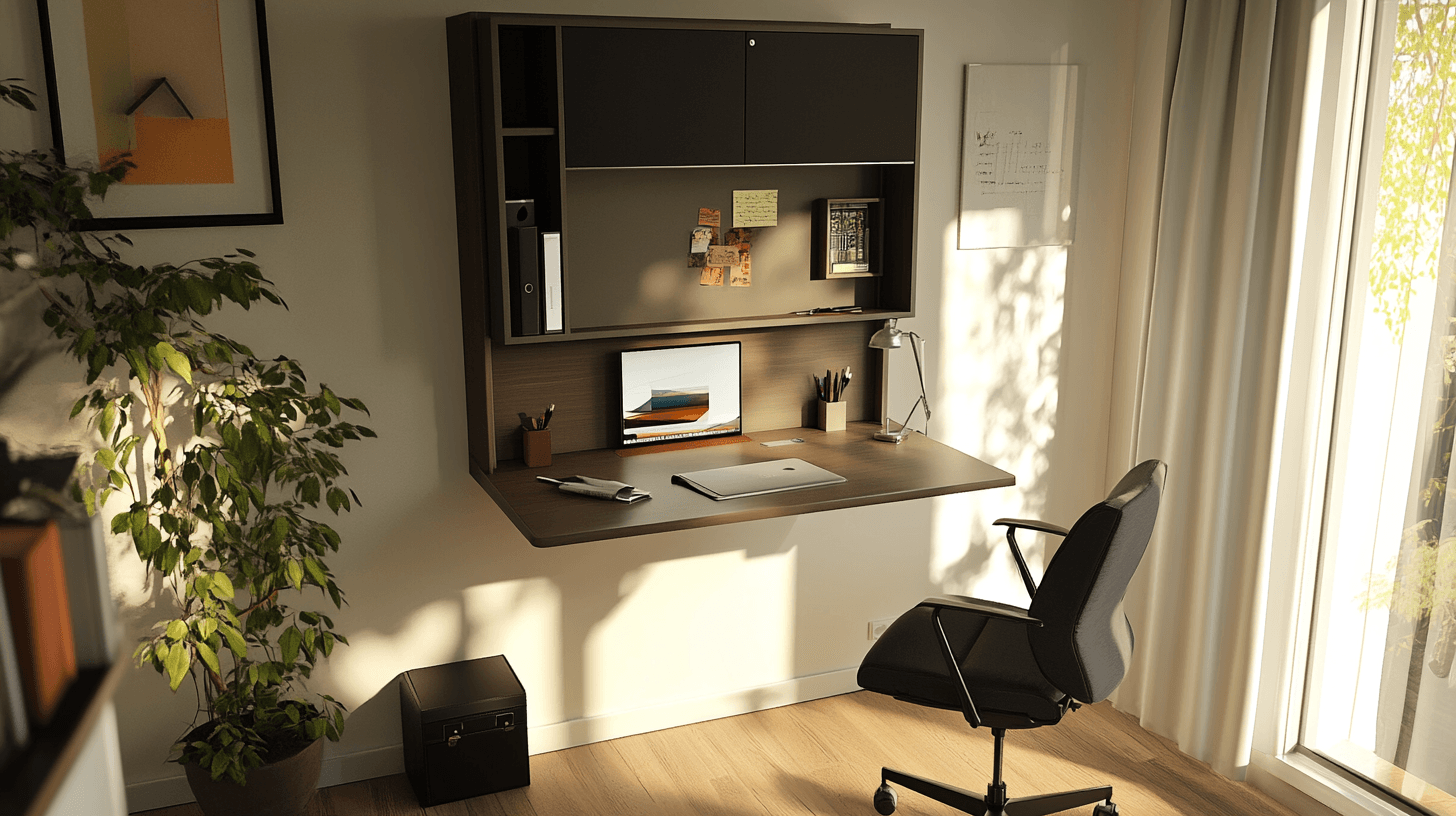 Idee per l'home office in piccoli spazi: salvaspazio e produttivo