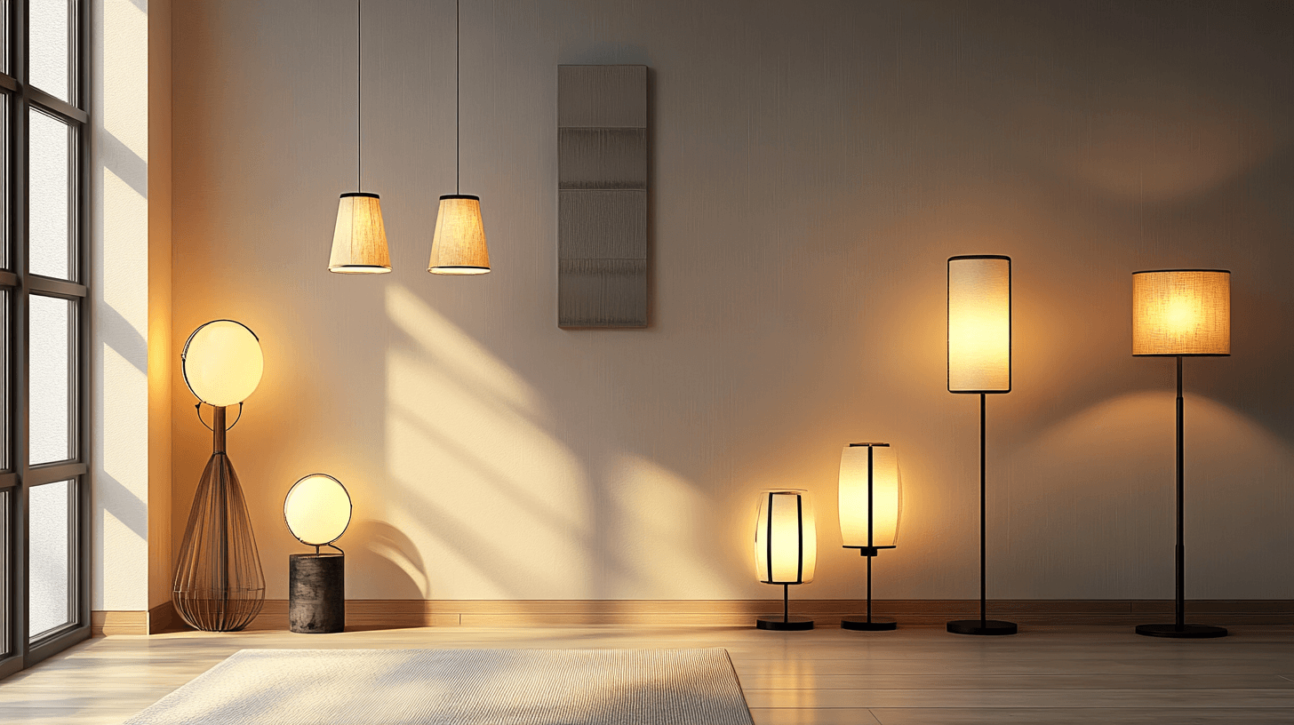Diverse tipi di lampade e il loro effetto