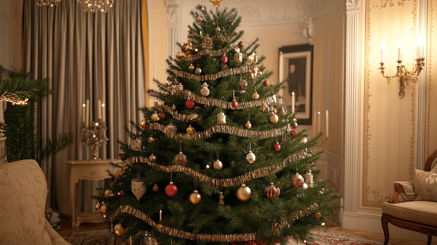 Decorazioni tradizionali per l'albero di Natale