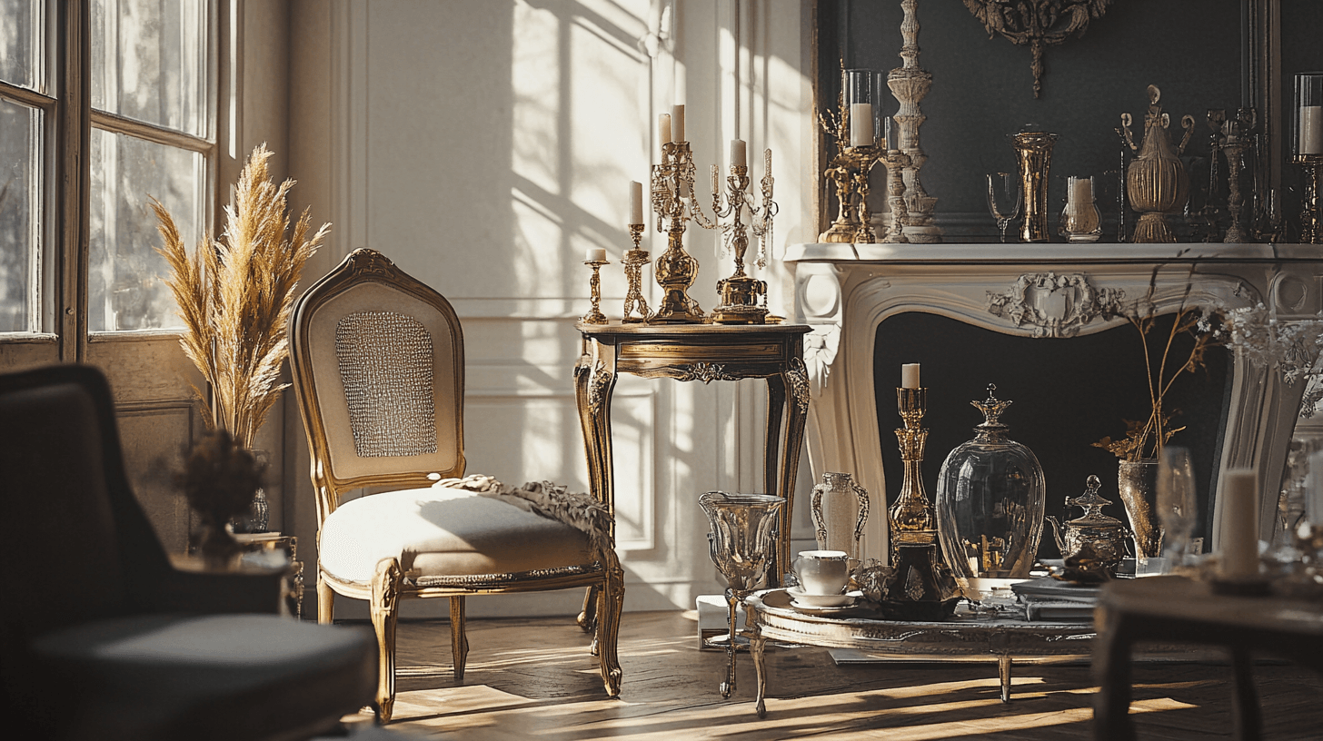 Decorazioni per il look Vintage Glam