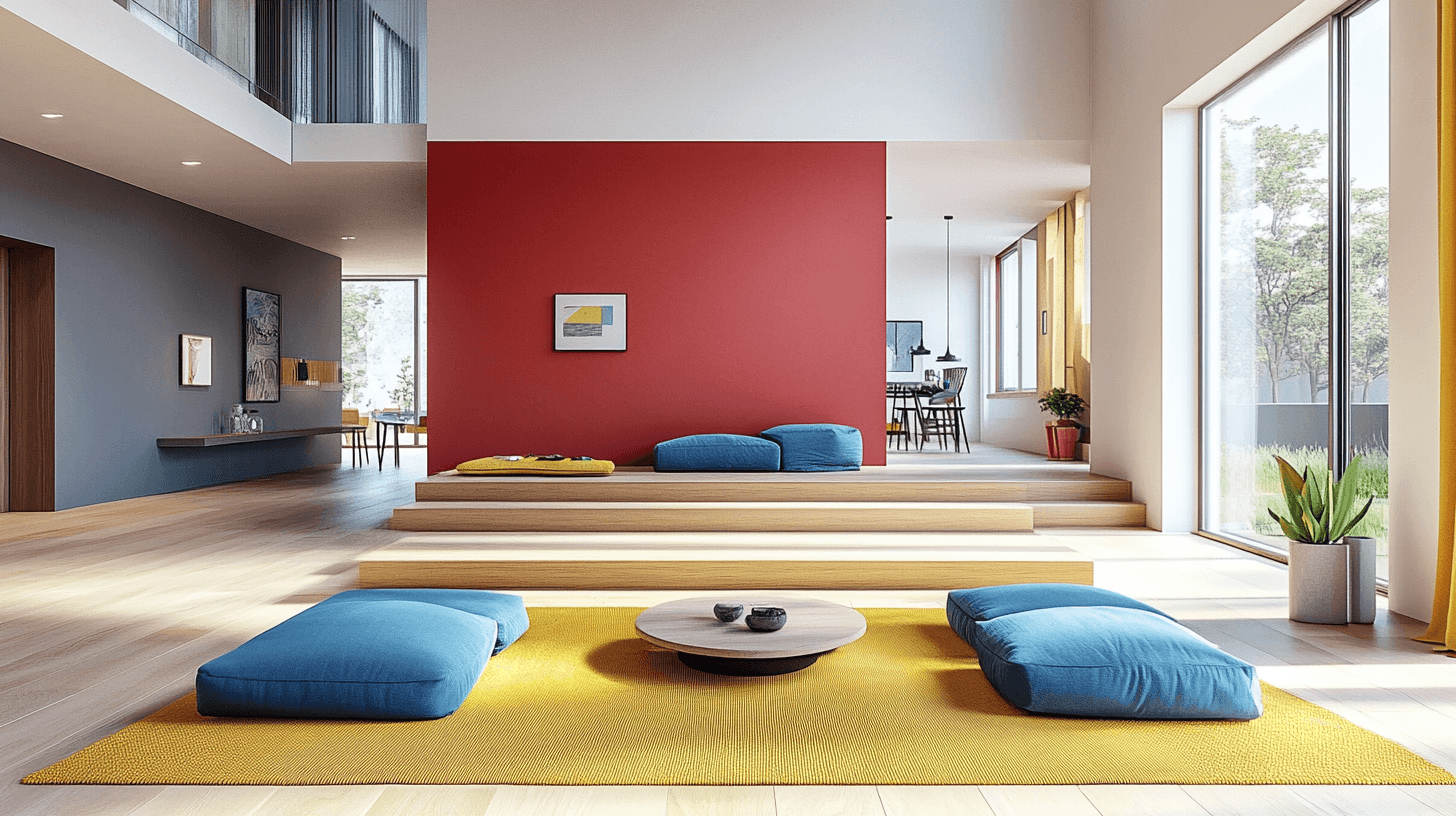 Aggiungere accenti di colore: Idee creative per l'arredamento degli spazi