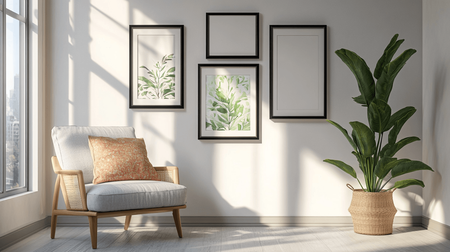 Cornici per quadri come elementi decorativi: Più che semplici bordi