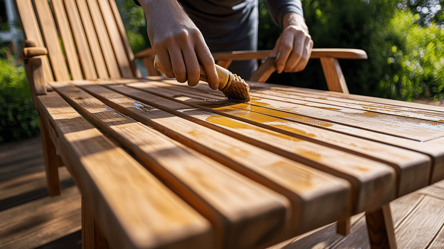 Manutenzione e cura dei mobili da giardino in legno