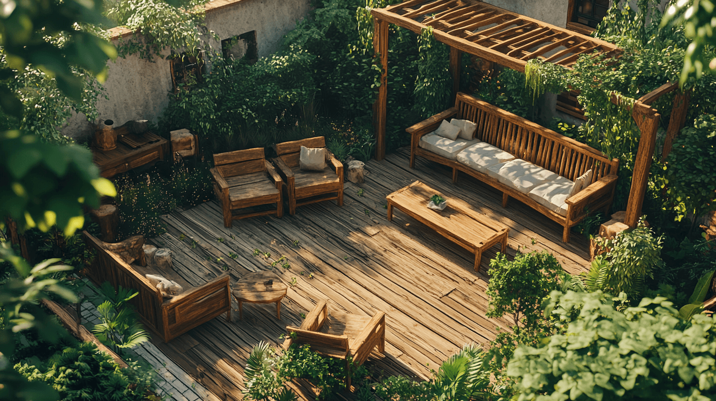 Legno in giardino: versatilità e calore