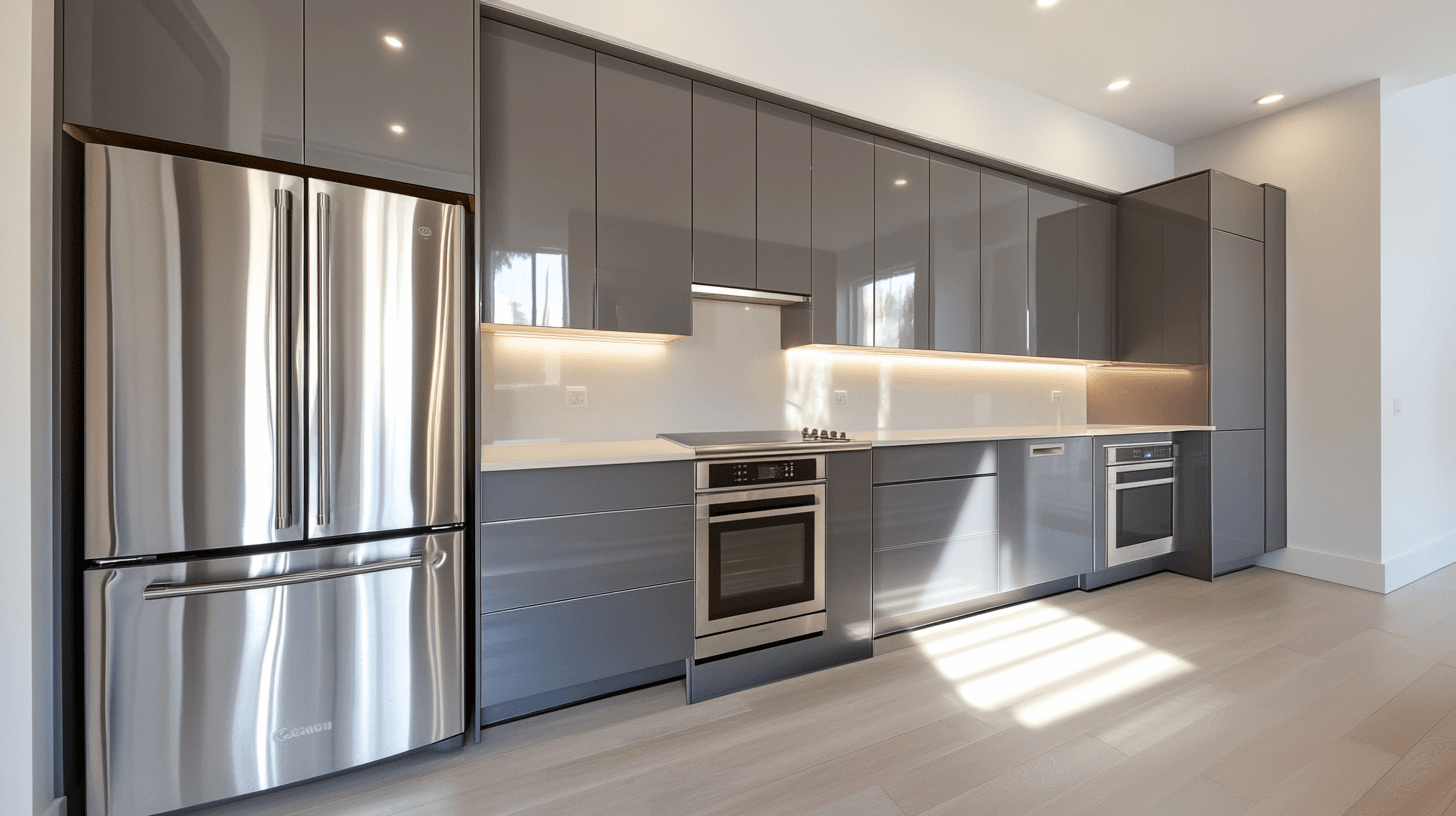 Fronti cucina grigie: Moderne e senza tempo