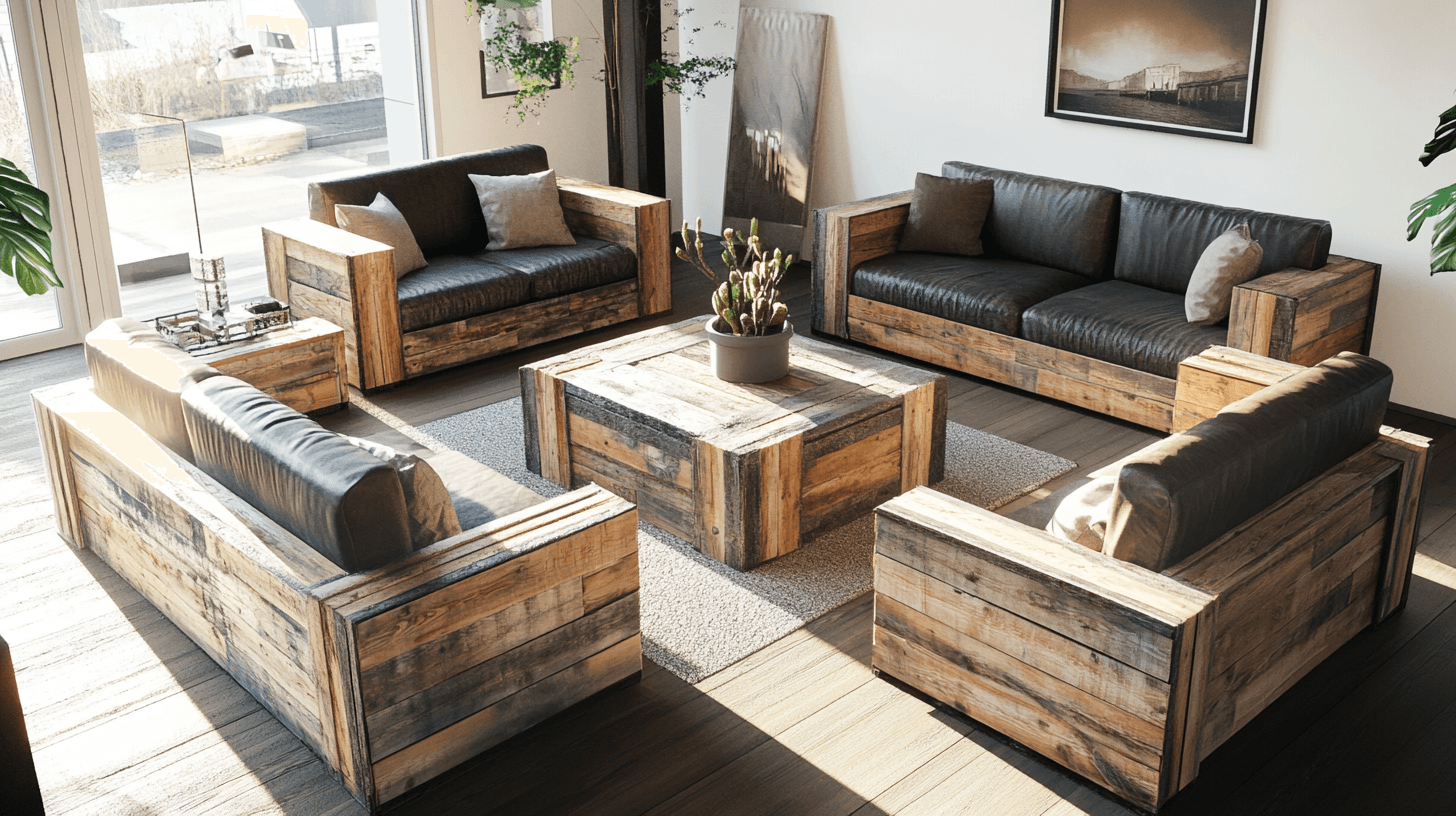 Legno di recupero come materiale per mobili: Sostenibilità e stile