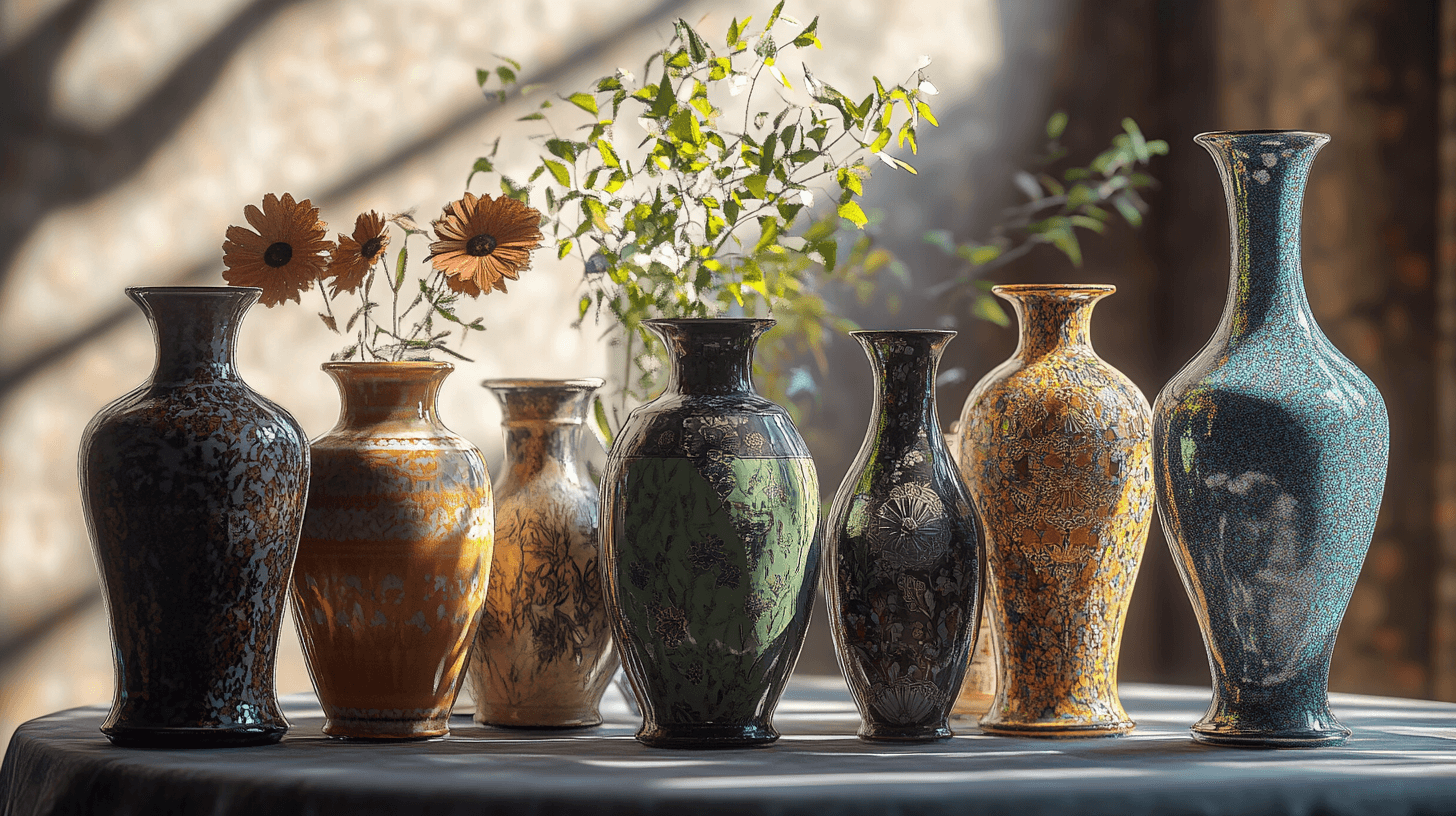 La varietà dei vasi vintage: stili ed epoche