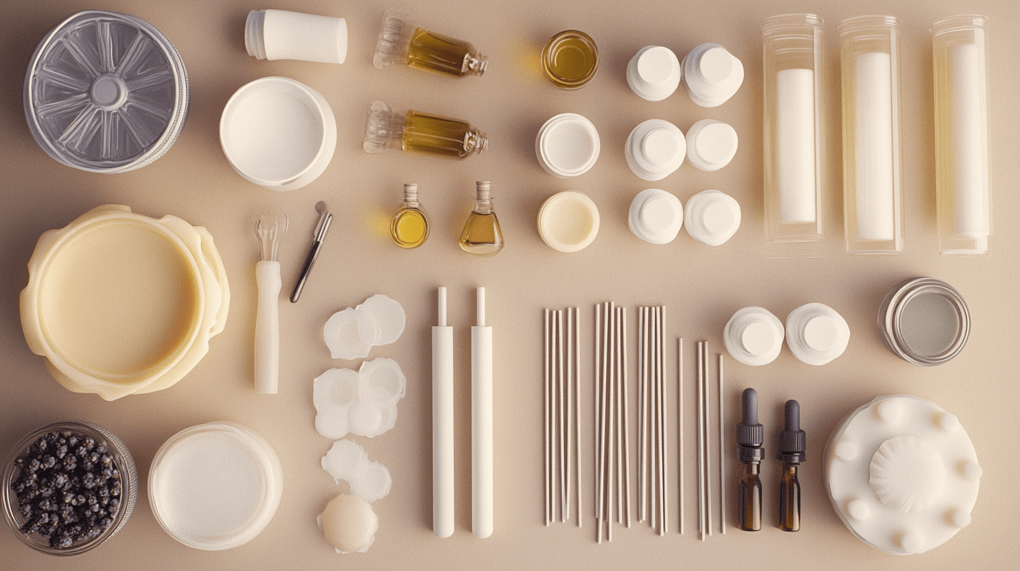 Materiali e strumenti per candele fai-da-te